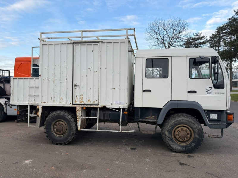 MAN LE 220 C 4x4 CAMPING CAR - WOHNMOBILBASIS - CAMION EXPEDITION - CAMPER BASE - Вантажівка з закритим кузовом: фото 4 MAN LE 220 C 4x4 CAMPING CAR - WOHNMOBILBASIS - CAMION EXPEDITION - CAMPER BASE - Вантажівка з закритим кузовом: фото 4