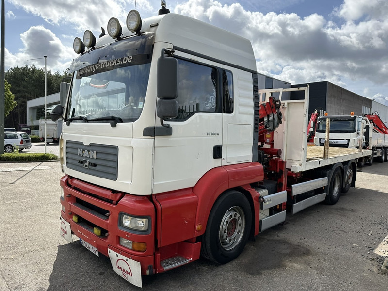 MAN TG 360 A 6x2 + CRANE ATLAS 100.1 A3 - PLATFORM 5m80 - E3 - LIFT-AXLE - FULL AIR SUSPENSION - ZF AS TRONIC - BE TRUCK - Вантажівка з маніпулятором: фото 4 MAN TG 360 A 6x2 + CRANE ATLAS 100.1 A3 - PLATFORM 5m80 - E3 - LIFT-AXLE - FULL AIR SUSPENSION - ZF AS TRONIC - BE TRUCK - Вантажівка з маніпулятором: фото 4