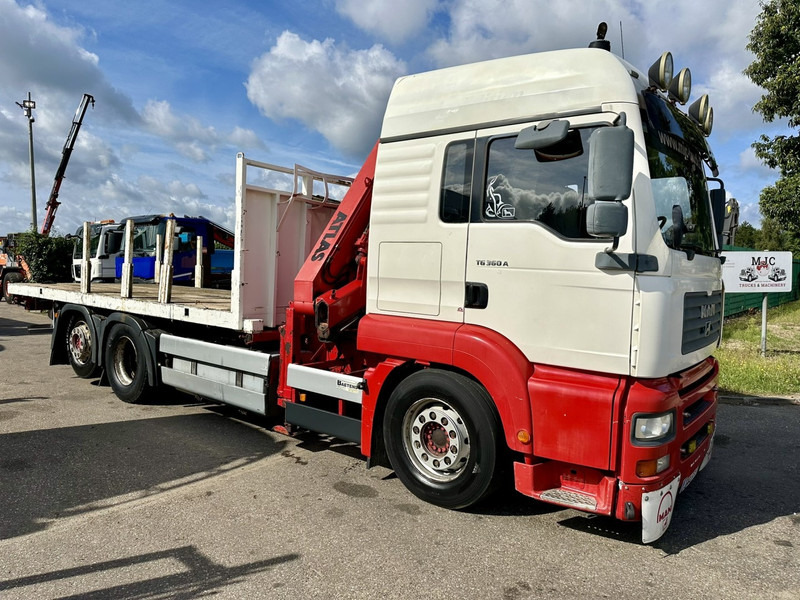 MAN TG 360 A 6x2 + CRANE ATLAS 100.1 A3 - PLATFORM 5m80 - E3 - LIFT-AXLE - FULL AIR SUSPENSION - ZF AS TRONIC - BE TRUCK - Вантажівка з маніпулятором: фото 2 MAN TG 360 A 6x2 + CRANE ATLAS 100.1 A3 - PLATFORM 5m80 - E3 - LIFT-AXLE - FULL AIR SUSPENSION - ZF AS TRONIC - BE TRUCK - Вантажівка з маніпулятором: фото 2