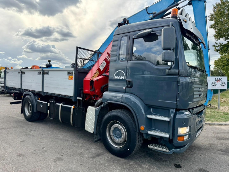 MAN TGA 18.350 4x2 TIPPER + CRANE HMF 1110 K2 + ROTATOR - STEEL SPRING / BLATT / BALLESTAS / LAMES - BE TRUCK - Самоскид вантажівка, Вантажівка з маніпулятором: фото 3 MAN TGA 18.350 4x2 TIPPER + CRANE HMF 1110 K2 + ROTATOR - STEEL SPRING / BLATT / BALLESTAS / LAMES - BE TRUCK - Самоскид вантажівка, Вантажівка з маніпулятором: фото 3
