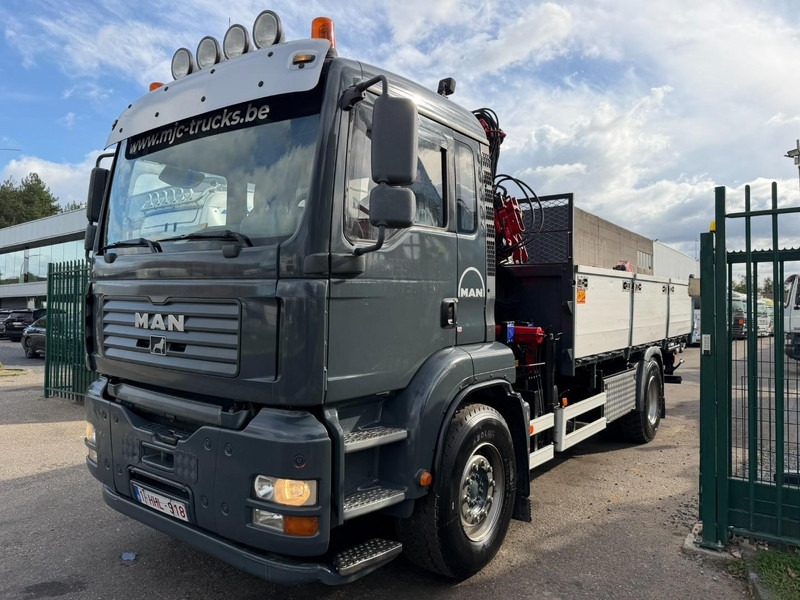 MAN TGA 18.350 4x2 TIPPER + CRANE HMF 1110 K2 + ROTATOR - STEEL SPRING / BLATT / BALLESTAS / LAMES - BE TRUCK - Самоскид вантажівка, Вантажівка з маніпулятором: фото 4 MAN TGA 18.350 4x2 TIPPER + CRANE HMF 1110 K2 + ROTATOR - STEEL SPRING / BLATT / BALLESTAS / LAMES - BE TRUCK - Самоскид вантажівка, Вантажівка з маніпулятором: фото 4