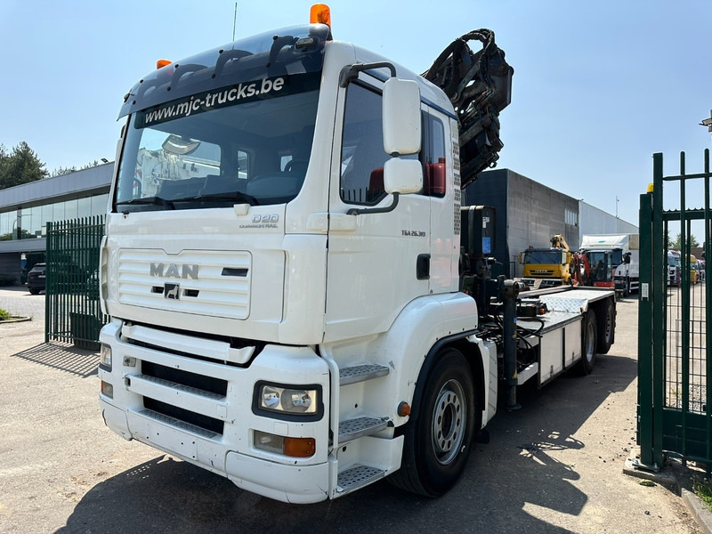 MAN TGA 26.310 6X2 HOOKLIFT + CRANE COPMA 160.4 + JIB J2 + WINCH - RADIO - LIFT + STEERING AXLE - EURO 3 - BE - Вантажівка з маніпулятором: фото 5 MAN TGA 26.310 6X2 HOOKLIFT + CRANE COPMA 160.4 + JIB J2 + WINCH - RADIO - LIFT + STEERING AXLE - EURO 3 - BE - Вантажівка з маніпулятором: фото 5