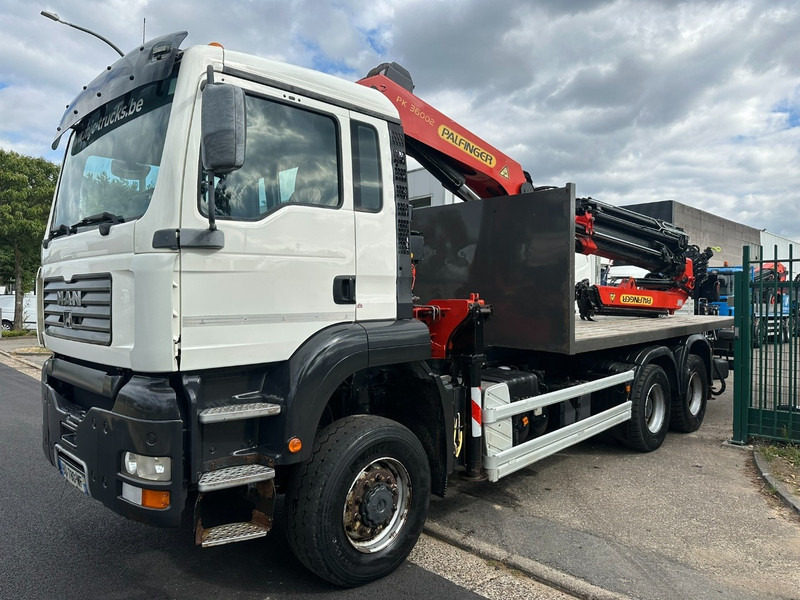 MAN TGA 33.360 6x6 + CRANE PALFINGER PK36002 E 6x + JIB + WINCH - *184.000km* - MANUAL - EURO 3 - Вантажівка з маніпулятором: фото 1 MAN TGA 33.360 6x6 + CRANE PALFINGER PK36002 E 6x + JIB + WINCH - *184.000km* - MANUAL - EURO 3 - Вантажівка з маніпулятором: фото 1