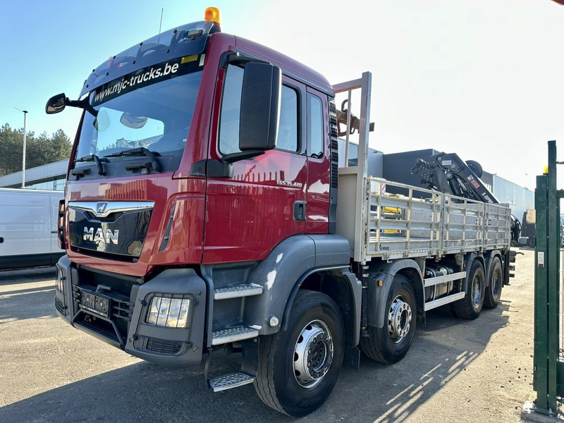 MAN TGS 35.420 8x4 + CRANE HIAB X-HIPRO 302 EP-5 - 192.000km - ROTATOR - 5/6 F - PLATFORM 6m55 - AIR SUSPENSION - TUV 06/2025 - TOP CONDITION - Вантажівка з маніпулятором: фото 3 MAN TGS 35.420 8x4 + CRANE HIAB X-HIPRO 302 EP-5 - 192.000km - ROTATOR - 5/6 F - PLATFORM 6m55 - AIR SUSPENSION - TUV 06/2025 - TOP CONDITION - Вантажівка з маніпулятором: фото 3
