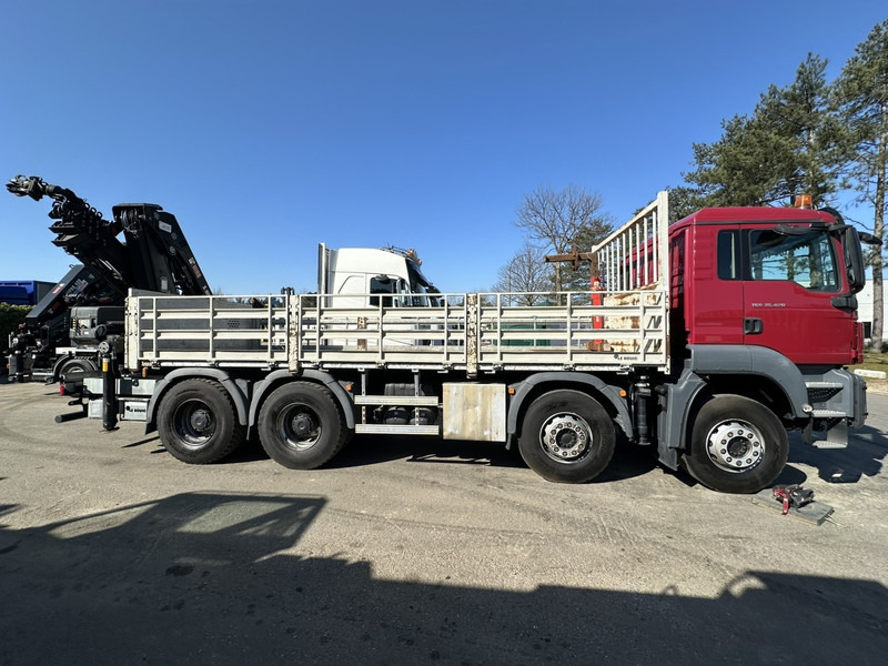 MAN TGS 35.420 8x4 + CRANE HIAB X-HIPRO 302 EP-5 - 192.000km - ROTATOR - 5/6 F - PLATFORM 6m55 - AIR SUSPENSION - TUV 06/2025 - TOP CONDITION - Вантажівка з маніпулятором: фото 4 MAN TGS 35.420 8x4 + CRANE HIAB X-HIPRO 302 EP-5 - 192.000km - ROTATOR - 5/6 F - PLATFORM 6m55 - AIR SUSPENSION - TUV 06/2025 - TOP CONDITION - Вантажівка з маніпулятором: фото 4