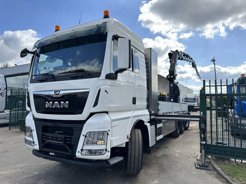 MAN TGX 35.420 8x4-4 TRIDEM + CRANE (26m!) HIAB X-HIPRO 408 E-5 + JIB 100X-5 - PLATFORM 6m40 - *306.245km* - BE TRUCK - Вантажівка з маніпулятором: фото 2 MAN TGX 35.420 8x4-4 TRIDEM + CRANE (26m!) HIAB X-HIPRO 408 E-5 + JIB 100X-5 - PLATFORM 6m40 - *306.245km* - BE TRUCK - Вантажівка з маніпулятором: фото 2
