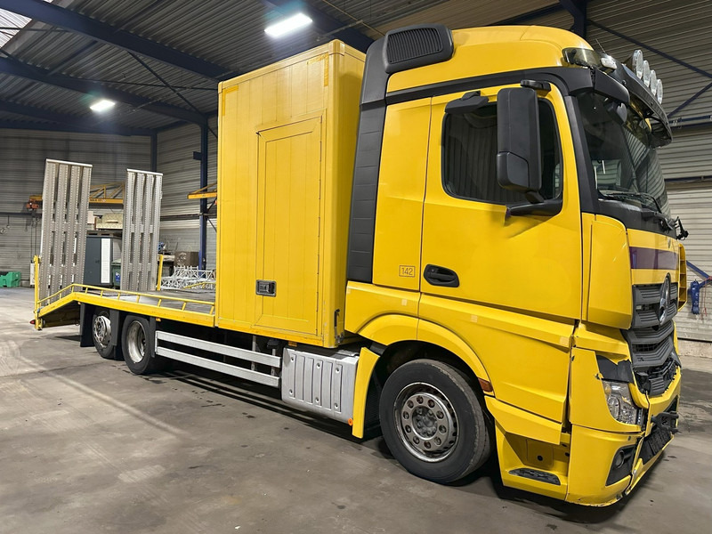 Mercedes-Benz ACTROS 2745 6x2 OPRIJWAGEN / AUTOTRANSPORTER / MACHINE TRANSPORTER - WINCH - 6m10 - EURO 5 - LIFT AXLE - HYDR RAMPS - NL TRUCK - Евакуатор: фото 1 Mercedes-Benz ACTROS 2745 6x2 OPRIJWAGEN / AUTOTRANSPORTER / MACHINE TRANSPORTER - WINCH - 6m10 - EURO 5 - LIFT AXLE - HYDR RAMPS - NL TRUCK - Евакуатор: фото 1