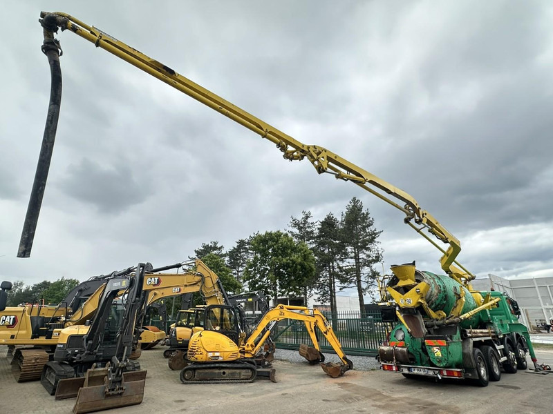 Автобетонозмішувач Mercedes-Benz ACTROS 3241 8x4 PUMI PM M 21-3 (21m) Putzmeister - *238.000km* / 1586H - EPS - BLADVERING / NAAFREDUCTIE: фото 7 Автобетонозмішувач Mercedes-Benz ACTROS 3241 8x4 PUMI PM M 21-3 (21m) Putzmeister - *238.000km* / 1586H - EPS - BLADVERING / NAAFREDUCTIE: фото 7