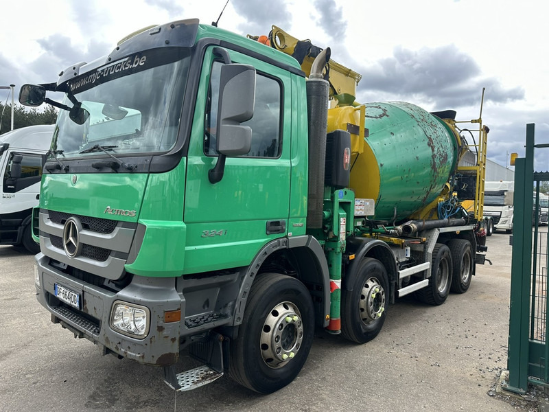 Mercedes-Benz ACTROS 3241 8x4 PUMI PM M 21-3 (21m) Putzmeister - *238.000km* / 1586H - EPS - BLADVERING / NAAFREDUCTIE - Автобетонозмішувач: фото 3 Mercedes-Benz ACTROS 3241 8x4 PUMI PM M 21-3 (21m) Putzmeister - *238.000km* / 1586H - EPS - BLADVERING / NAAFREDUCTIE - Автобетонозмішувач: фото 3
