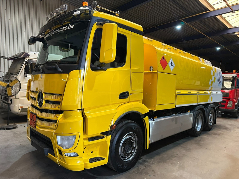 Mercedes-Benz ANTOS 2632 6x2 FUEL TANKER 16.000L - 4 COMP - DIESEL / PETROL - EURO 6 - LIFT / STEERING AXLE - BE TRUCK - Вантажівка цистерна: фото 1 Mercedes-Benz ANTOS 2632 6x2 FUEL TANKER 16.000L - 4 COMP - DIESEL / PETROL - EURO 6 - LIFT / STEERING AXLE - BE TRUCK - Вантажівка цистерна: фото 1