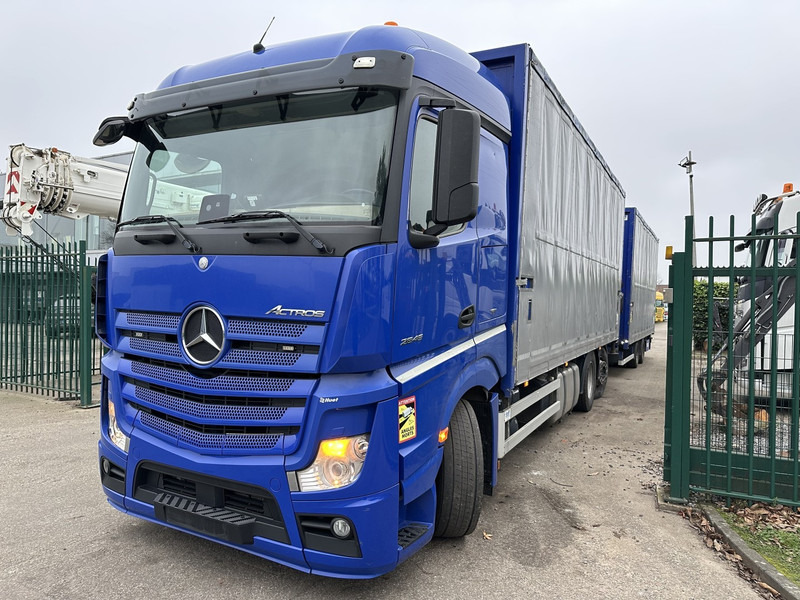 Mercedes-Benz Actros 2645 6x2 105m³ JUMBO + RETARDER + CRANE PALFINGER PK 19.001 SLD (4x) + RADIO - *FULL AIR* - FRIGO - EURO 6 - SAF AXLES - BELGIAN TRUCK - Вантажівка з маніпулятором: фото 4 Mercedes-Benz Actros 2645 6x2 105m³ JUMBO + RETARDER + CRANE PALFINGER PK 19.001 SLD (4x) + RADIO - *FULL AIR* - FRIGO - EURO 6 - SAF AXLES - BELGIAN TRUCK - Вантажівка з маніпулятором: фото 4