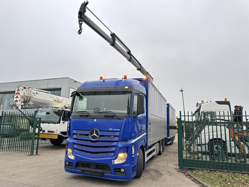 Mercedes-Benz Actros 2645 6x2 105m³ JUMBO + RETARDER + CRANE PALFINGER PK 19.001 SLD (4x) + RADIO - *FULL AIR* - FRIGO - EURO 6 - SAF AXLES - BELGIAN TRUCK - Вантажівка з маніпулятором: фото 3 Mercedes-Benz Actros 2645 6x2 105m³ JUMBO + RETARDER + CRANE PALFINGER PK 19.001 SLD (4x) + RADIO - *FULL AIR* - FRIGO - EURO 6 - SAF AXLES - BELGIAN TRUCK - Вантажівка з маніпулятором: фото 3