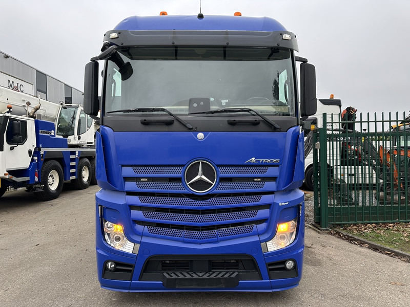 Вантажівка з закритим кузовом, Вантажівка з маніпулятором Mercedes-Benz Actros 2645 6x2 105m³ JUMBO + RETARDER + KRAN PALFINGER PK 19.001 SLD (4x) + RADIO - *FULL AIR* - FRIGO - EURO 6 - SAF AXLES - BELGIAN TRUCK: фото 16