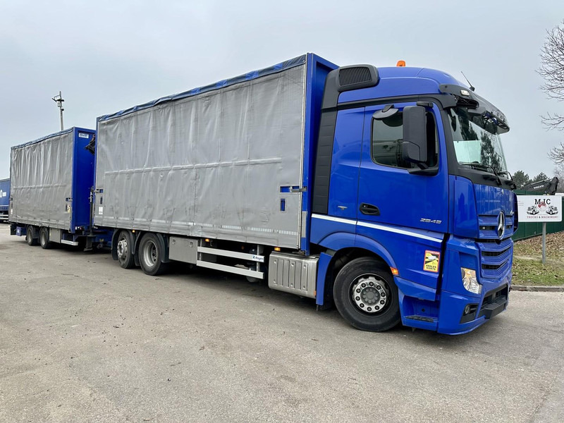 Mercedes-Benz Actros 2645 6x2 105m³ JUMBO + RETARDER + KRAN PALFINGER PK 19.001 SLD (4x) + RADIO - *FULL AIR* - FRIGO - EURO 6 - SAF AXLES - BELGIAN TRUCK - Вантажівка з закритим кузовом, Вантажівка з маніпулятором: фото 1 Mercedes-Benz Actros 2645 6x2 105m³ JUMBO + RETARDER + KRAN PALFINGER PK 19.001 SLD (4x) + RADIO - *FULL AIR* - FRIGO - EURO 6 - SAF AXLES - BELGIAN TRUCK - Вантажівка з закритим кузовом, Вантажівка з маніпулятором: фото 1