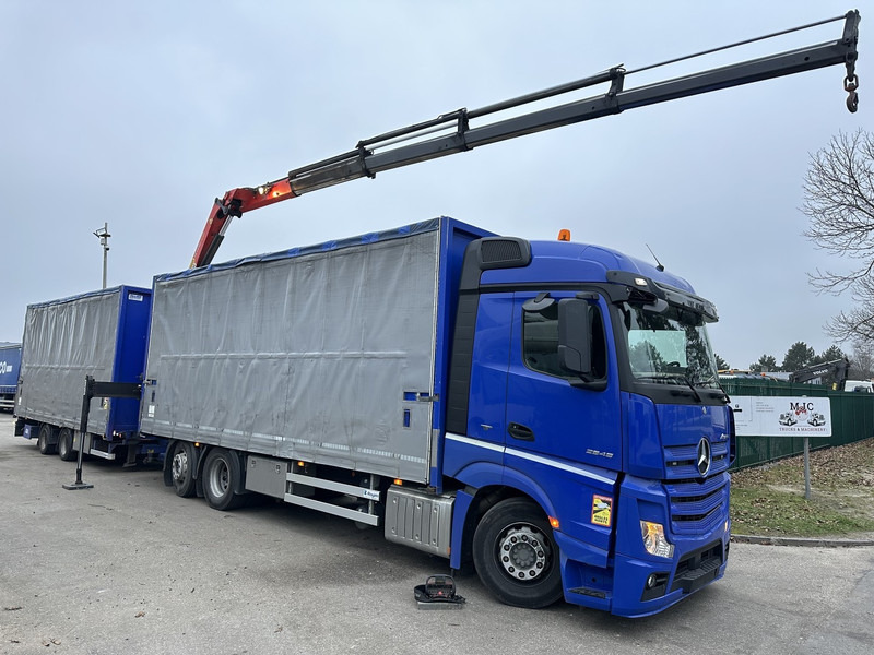 Mercedes-Benz Actros 2645 6x2 105m³ JUMBO + RETARDER + KRAN PALFINGER PK 19.001 SLD (4x) + RADIO - *FULL AIR* - FRIGO - EURO 6 - SAF AXLES - BELGIAN TRUCK - Вантажівка з закритим кузовом, Вантажівка з маніпулятором: фото 2 Mercedes-Benz Actros 2645 6x2 105m³ JUMBO + RETARDER + KRAN PALFINGER PK 19.001 SLD (4x) + RADIO - *FULL AIR* - FRIGO - EURO 6 - SAF AXLES - BELGIAN TRUCK - Вантажівка з закритим кузовом, Вантажівка з маніпулятором: фото 2