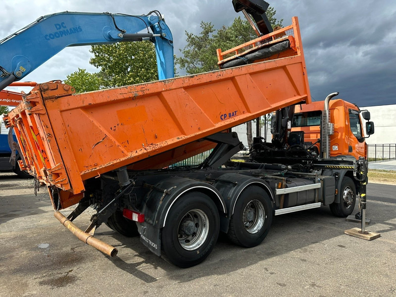 Renault KERAX 380 DXI 6x4 TIPPER + CRANE HIAB 144 B-3 - RADIO - *246.000km* - RETARDER - BORDMATIC - EURO 5 - Самоскид вантажівка, Вантажівка з маніпулятором: фото 4 Renault KERAX 380 DXI 6x4 TIPPER + CRANE HIAB 144 B-3 - RADIO - *246.000km* - RETARDER - BORDMATIC - EURO 5 - Самоскид вантажівка, Вантажівка з маніпулятором: фото 4