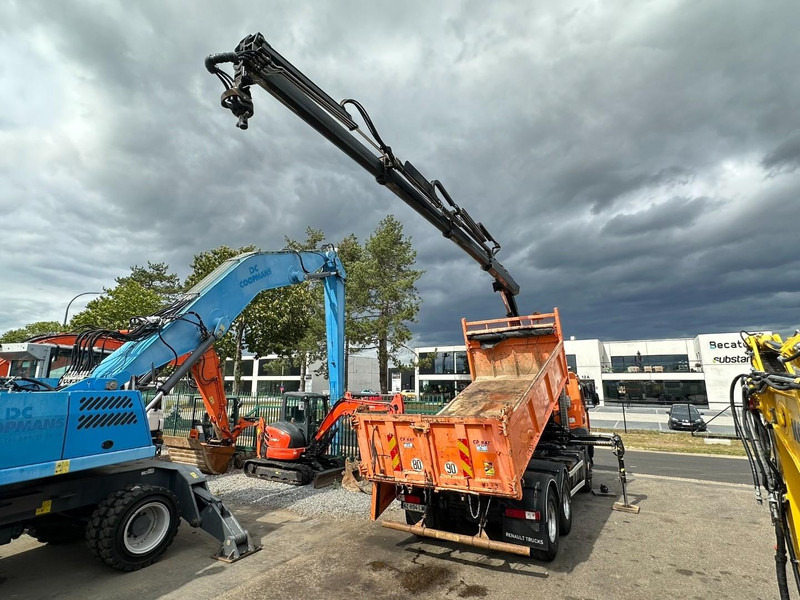 Renault KERAX 380 DXI 6x4 TIPPER + CRANE HIAB 144 B-3 - RADIO - *246.000km* - RETARDER - BORDMATIC - EURO 5 - Самоскид вантажівка, Вантажівка з маніпулятором: фото 5 Renault KERAX 380 DXI 6x4 TIPPER + CRANE HIAB 144 B-3 - RADIO - *246.000km* - RETARDER - BORDMATIC - EURO 5 - Самоскид вантажівка, Вантажівка з маніпулятором: фото 5