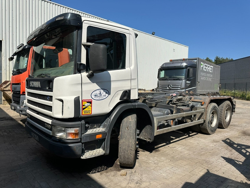 Scania 114C-340 6x4 HOOKLIFT 20T GANCHO - SPRING / BALLESTAS - MANUAL - EURO 3 - FR TRUCK - Гаковий мультиліфт вантажівка: фото 2 Scania 114C-340 6x4 HOOKLIFT 20T GANCHO - SPRING / BALLESTAS - MANUAL - EURO 3 - FR TRUCK - Гаковий мультиліфт вантажівка: фото 2
