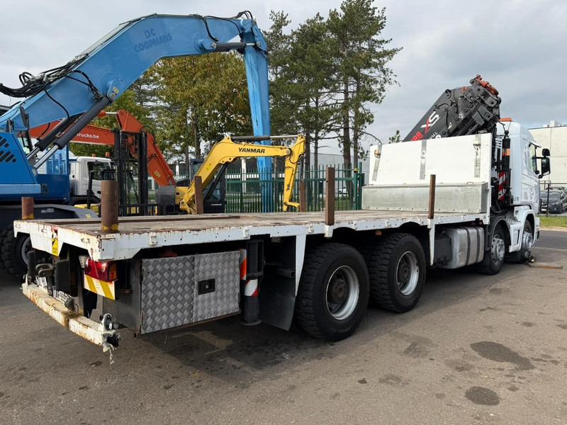 Scania 114C-380 8x4 + CRANE HIAB 700 E-5 - PLATFORM 6m80 + TWISTLOCKS - MANUAL - RETARDER - STEEL SPRING / BIG AXLE HUB REDUCTION - AP ACHSEN - Вантажівка з маніпулятором: фото 4 Scania 114C-380 8x4 + CRANE HIAB 700 E-5 - PLATFORM 6m80 + TWISTLOCKS - MANUAL - RETARDER - STEEL SPRING / BIG AXLE HUB REDUCTION - AP ACHSEN - Вантажівка з маніпулятором: фото 4