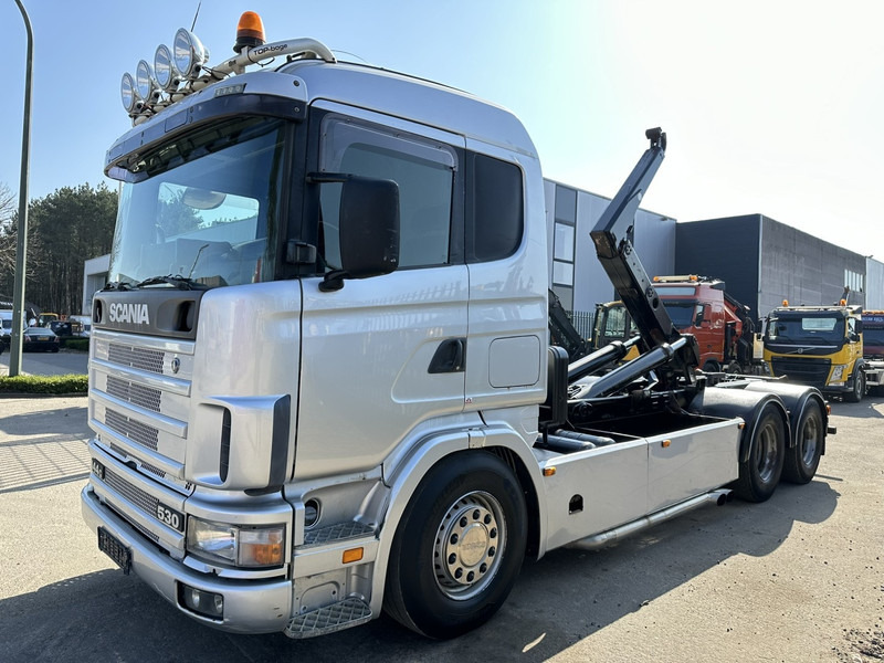 Scania 144G-530 V8 6x4 HOOKLIFT 20T MEILLER -VOL LUCHT - OPTI-CRUISE - CR19 SLAAPCABINE - Гаковий мультиліфт вантажівка: фото 3 Scania 144G-530 V8 6x4 HOOKLIFT 20T MEILLER -VOL LUCHT - OPTI-CRUISE - CR19 SLAAPCABINE - Гаковий мультиліфт вантажівка: фото 3
