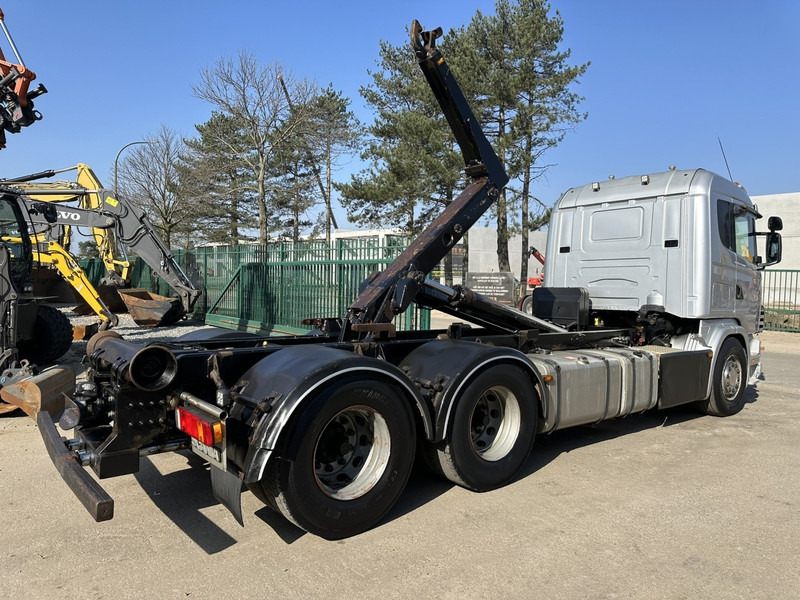 Scania 144G-530 V8 6x4 HOOKLIFT 20T MEILLER -VOL LUCHT - OPTI-CRUISE - CR19 SLAAPCABINE - Гаковий мультиліфт вантажівка: фото 5 Scania 144G-530 V8 6x4 HOOKLIFT 20T MEILLER -VOL LUCHT - OPTI-CRUISE - CR19 SLAAPCABINE - Гаковий мультиліфт вантажівка: фото 5