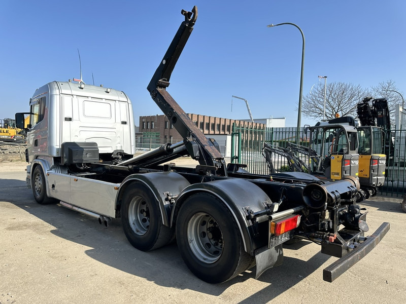 Scania 144G-530 V8 6x4 HOOKLIFT 20T MEILLER -VOL LUCHT - OPTI-CRUISE - CR19 SLAAPCABINE - Гаковий мультиліфт вантажівка: фото 4 Scania 144G-530 V8 6x4 HOOKLIFT 20T MEILLER -VOL LUCHT - OPTI-CRUISE - CR19 SLAAPCABINE - Гаковий мультиліфт вантажівка: фото 4