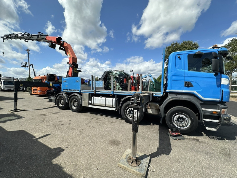 Scania G440 8x4 PRITSCHE + KRAN (26.5m!) PALFINGER PK78002 SH G 8x + 1 + WINCH - PLATFORM 6m25 - MANUAL - HUB REDUCTION - STEEL SPRING - EURO 5 - BE TRUCK - Бортова вантажівка/ Платформа, Вантажівка з маніпулятором: фото 4 Scania G440 8x4 PRITSCHE + KRAN (26.5m!) PALFINGER PK78002 SH G 8x + 1 + WINCH - PLATFORM 6m25 - MANUAL - HUB REDUCTION - STEEL SPRING - EURO 5 - BE TRUCK - Бортова вантажівка/ Платформа, Вантажівка з маніпулятором: фото 4