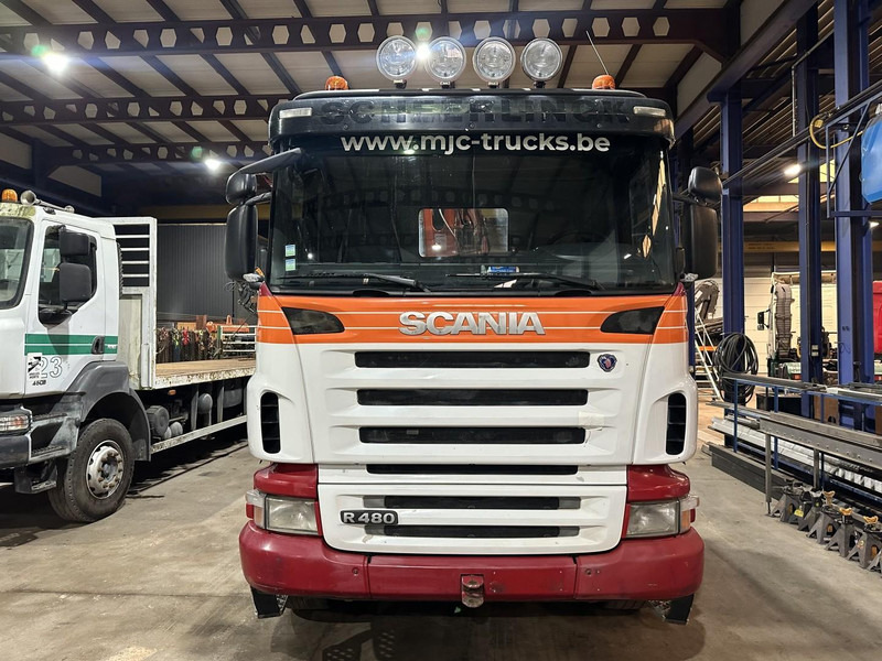 Scania G480 8x4 TIPPER + CRANE ATLAS 240.E4 + RADIO - STEEL SPRING / BIG AXLES - Самоскид вантажівка, Вантажівка з маніпулятором: фото 2 Scania G480 8x4 TIPPER + CRANE ATLAS 240.E4 + RADIO - STEEL SPRING / BIG AXLES - Самоскид вантажівка, Вантажівка з маніпулятором: фото 2