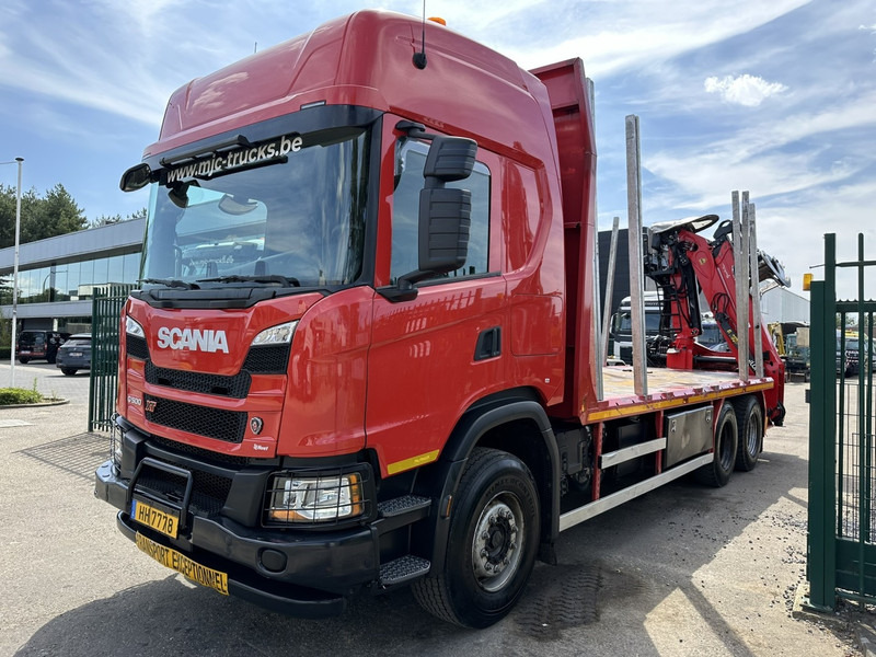 Scania G500 XT 6x4 WOOD / TIMBER / HOLZ CRANE PALFINGER EPSILON Q150Z + RETARDER - FULL AIR SUSP. - BE TRUCK - Бортова вантажівка/ Платформа, Вантажівка з маніпулятором: фото 3 Scania G500 XT 6x4 WOOD / TIMBER / HOLZ CRANE PALFINGER EPSILON Q150Z + RETARDER - FULL AIR SUSP. - BE TRUCK - Бортова вантажівка/ Платформа, Вантажівка з маніпулятором: фото 3