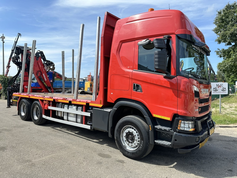 Scania G500 XT 6x4 WOOD / TIMBER / HOLZ CRANE PALFINGER EPSILON Q150Z + RETARDER - FULL AIR SUSP. - BE TRUCK - Бортова вантажівка/ Платформа, Вантажівка з маніпулятором: фото 1 Scania G500 XT 6x4 WOOD / TIMBER / HOLZ CRANE PALFINGER EPSILON Q150Z + RETARDER - FULL AIR SUSP. - BE TRUCK - Бортова вантажівка/ Платформа, Вантажівка з маніпулятором: фото 1