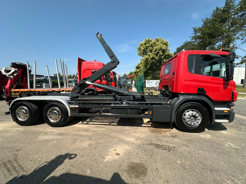 Scania P380 6x4 HOOKLIFT HIAB 25T - 6100mm - A/C - CAMERA - E4 - AIR SUSPENSION - BE TRUCK - Гаковий мультиліфт вантажівка: фото 4 Scania P380 6x4 HOOKLIFT HIAB 25T - 6100mm - A/C - CAMERA - E4 - AIR SUSPENSION - BE TRUCK - Гаковий мультиліфт вантажівка: фото 4