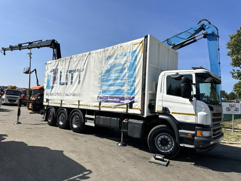 Scania P410 8x4 TRIDEM + CRANE HIAB 244 EP-4 HIDUO - RETARDER - LIFT + STEERING AXLE - *327.000km* - RADIO - Вантажівка з маніпулятором: фото 3 Scania P410 8x4 TRIDEM + CRANE HIAB 244 EP-4 HIDUO - RETARDER - LIFT + STEERING AXLE - *327.000km* - RADIO - Вантажівка з маніпулятором: фото 3