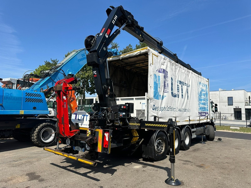 Scania P410 8x4 TRIDEM PRITSCHE PLANE + KRAN HIAB 244 EP-4 HIDUO - RETARDER - LIFT + STEERING AXLE - *327.000km* - RADIO - Тентована вантажівка, Вантажівка з маніпулятором: фото 5 Scania P410 8x4 TRIDEM PRITSCHE PLANE + KRAN HIAB 244 EP-4 HIDUO - RETARDER - LIFT + STEERING AXLE - *327.000km* - RADIO - Тентована вантажівка, Вантажівка з маніпулятором: фото 5
