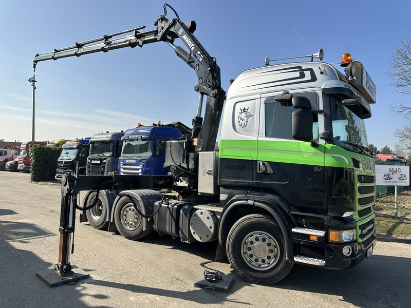 Scania R500 V8 6x2 + KRAN MKG HLK 231 HP (23tm) - 4x HYDR - RADIO - RETARDER - MANUAL - LIFT + STEERING AXLE - Вантажівка з маніпулятором: фото 1 Scania R500 V8 6x2 + KRAN MKG HLK 231 HP (23tm) - 4x HYDR - RADIO - RETARDER - MANUAL - LIFT + STEERING AXLE - Вантажівка з маніпулятором: фото 1