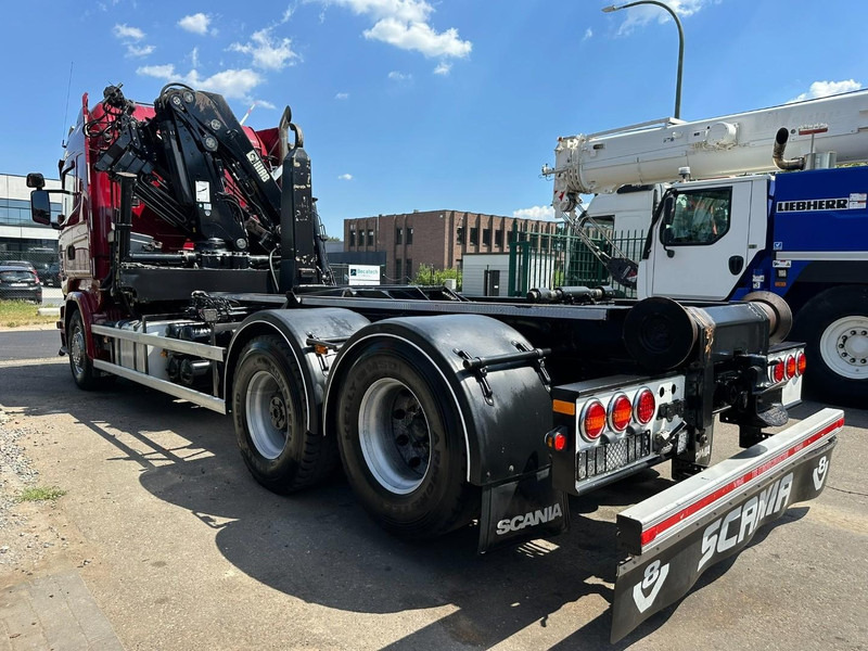 Scania R580 6X2 V8 HOOKLIFT + CRANE HIAB 211 E-4 HIPRO - ROTATOR - RETARDER - ALCOA ALU - RADIO - NL TRUCK - Гаковий мультиліфт вантажівка, Вантажівка з маніпулятором: фото 5 Scania R580 6X2 V8 HOOKLIFT + CRANE HIAB 211 E-4 HIPRO - ROTATOR - RETARDER - ALCOA ALU - RADIO - NL TRUCK - Гаковий мультиліфт вантажівка, Вантажівка з маніпулятором: фото 5