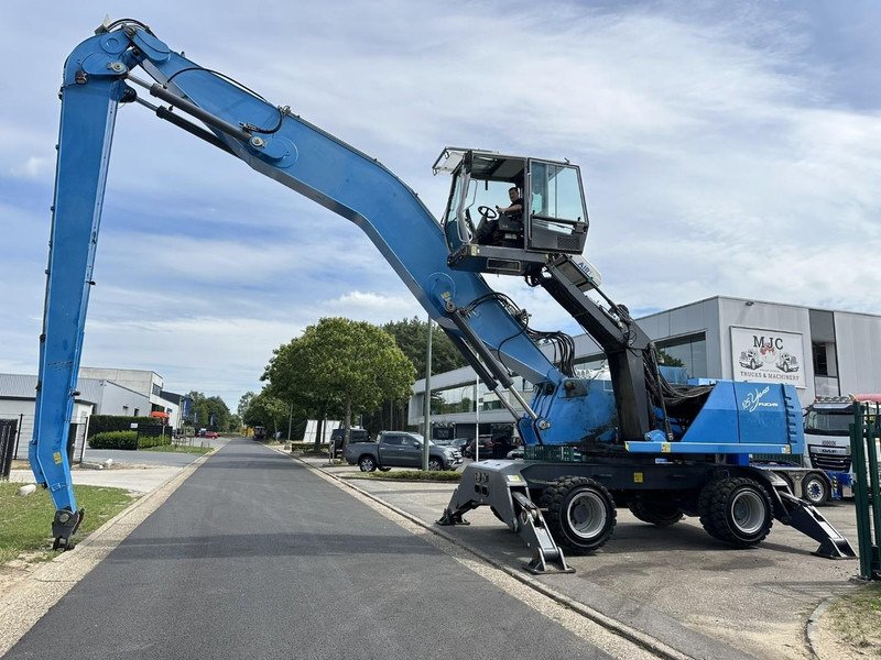 Terex FUCHS MHL 360 OVERSLAGKRAAN / MATERIAL HANDLER / UMSCHLAGBAGGER - TOP ZUSTAND - Колісний екскаватор: фото 4 Terex FUCHS MHL 360 OVERSLAGKRAAN / MATERIAL HANDLER / UMSCHLAGBAGGER - TOP ZUSTAND - Колісний екскаватор: фото 4