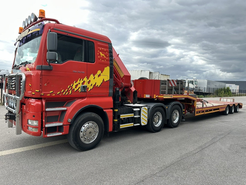 MAN TGA 33.530 6x4 - 90T + KRAN HMF 3720 K6 (17.3m) - RETARDER - MANUAL ZF - EURO 3 - 590.000km - ALCOA - BIG AXLES HUB REDUCTION - BE TRUCK - TOP ZUSTAND - Тягач: фото 5 MAN TGA 33.530 6x4 - 90T + KRAN HMF 3720 K6 (17.3m) - RETARDER - MANUAL ZF - EURO 3 - 590.000km - ALCOA - BIG AXLES HUB REDUCTION - BE TRUCK - TOP ZUSTAND - Тягач: фото 5