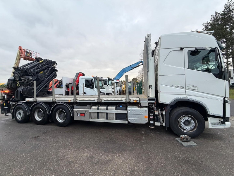 Volvo FH 420 8x4 TRIDEM + (31m!) CRANE HIAB 858 E-7 + JIB X-5 + WINCH - 114.000km - BE TRUCK - Вантажівка з маніпулятором: фото 5 Volvo FH 420 8x4 TRIDEM + (31m!) CRANE HIAB 858 E-7 + JIB X-5 + WINCH - 114.000km - BE TRUCK - Вантажівка з маніпулятором: фото 5