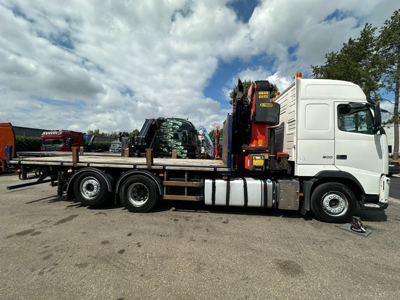 Volvo FH 500 6X2 PRITSCHE + KRAN PALFINGER PK50002 E 6x - RETARDER - PLATFORM 6m20 - TWISTLOCKS 20' - 561.000km - EURO 5 - Бортова вантажівка/ Платформа, Вантажівка з маніпулятором: фото 5 Volvo FH 500 6X2 PRITSCHE + KRAN PALFINGER PK50002 E 6x - RETARDER - PLATFORM 6m20 - TWISTLOCKS 20' - 561.000km - EURO 5 - Бортова вантажівка/ Платформа, Вантажівка з маніпулятором: фото 5