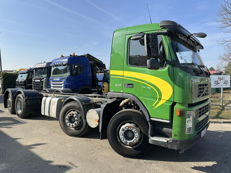 Volvo FM 340 8x2 CHASSIS (7m35) - LIFT+STEERING AXLE - MANUAL GEARBOX - EURO 3 - TÜV 05/2025 - BE TRUCK - Вантажівка шасі: фото 1 Volvo FM 340 8x2 CHASSIS (7m35) - LIFT+STEERING AXLE - MANUAL GEARBOX - EURO 3 - TÜV 05/2025 - BE TRUCK - Вантажівка шасі: фото 1