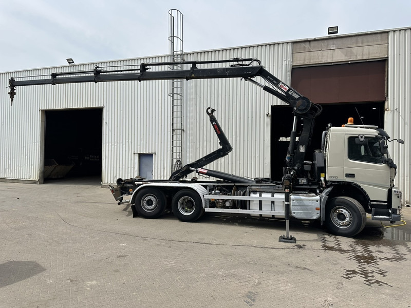 Volvo FM 370 6x2 HOOKLIFT 21T + CRANE HIAB 144 E-4 HIDUO - ENGINE / GEARBOX OK - CHASSIS OK - RUNNING + DRIVING - BE TRUCK - Гаковий мультиліфт вантажівка, Вантажівка з маніпулятором: фото 5 Volvo FM 370 6x2 HOOKLIFT 21T + CRANE HIAB 144 E-4 HIDUO - ENGINE / GEARBOX OK - CHASSIS OK - RUNNING + DRIVING - BE TRUCK - Гаковий мультиліфт вантажівка, Вантажівка з маніпулятором: фото 5