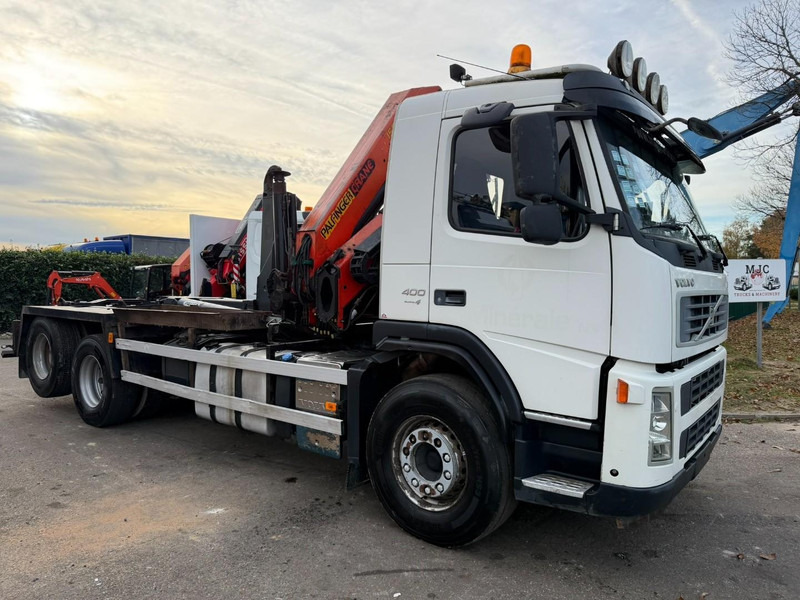 Volvo FM 400 6x2 HOOKLIFT + CRANE PALFINGER PK 15500 B (2x) - 5/6 F - MANUAL - EURO 4 - BE TRUCK - Гаковий мультиліфт вантажівка, Вантажівка з маніпулятором: фото 3 Volvo FM 400 6x2 HOOKLIFT + CRANE PALFINGER PK 15500 B (2x) - 5/6 F - MANUAL - EURO 4 - BE TRUCK - Гаковий мультиліфт вантажівка, Вантажівка з маніпулятором: фото 3