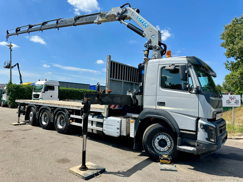 Volvo FMX 330 8x4 TRIDEM + CRANE EFFER 265 / 6S - PLATFORM 7m50 - EURO 6 - RADIO - *473.000km* - TÜV 05/2026 - BE TRUCK - Вантажівка з маніпулятором: фото 1 Volvo FMX 330 8x4 TRIDEM + CRANE EFFER 265 / 6S - PLATFORM 7m50 - EURO 6 - RADIO - *473.000km* - TÜV 05/2026 - BE TRUCK - Вантажівка з маніпулятором: фото 1