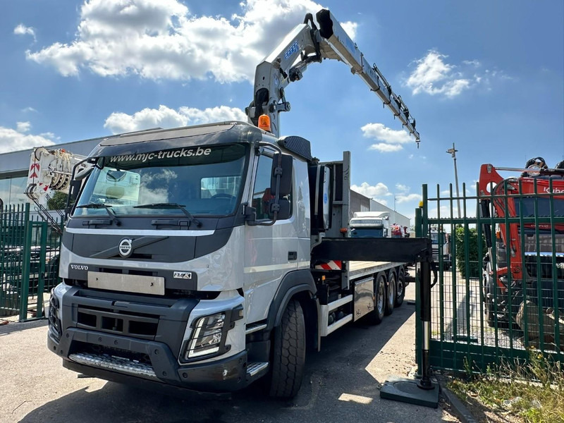 Volvo FMX 330 8x4 TRIDEM PRITSCHE + KRAN EFFER 265 / 6S - PLATFORM 7m50 - EURO 6 - RADIO - *473.000km* - TÜV 05/2026 - BE TRUCK - Бортова вантажівка/ Платформа, Вантажівка з маніпулятором: фото 5 Volvo FMX 330 8x4 TRIDEM PRITSCHE + KRAN EFFER 265 / 6S - PLATFORM 7m50 - EURO 6 - RADIO - *473.000km* - TÜV 05/2026 - BE TRUCK - Бортова вантажівка/ Платформа, Вантажівка з маніпулятором: фото 5