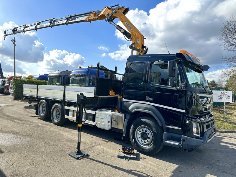 Volvo FMX 370 6x2 PRITSCHE 6M35 + KRAN EFFER 215/6S -*127.000km* - LIFT AXLE - DOUBLE WHEELS - I SHIFT - EURO 6 - BE PAPERS - Бортова вантажівка/ Платформа, Вантажівка з маніпулятором: фото 2 Volvo FMX 370 6x2 PRITSCHE 6M35 + KRAN EFFER 215/6S -*127.000km* - LIFT AXLE - DOUBLE WHEELS - I SHIFT - EURO 6 - BE PAPERS - Бортова вантажівка/ Платформа, Вантажівка з маніпулятором: фото 2