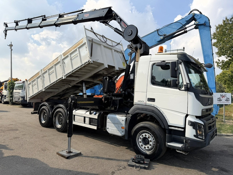 Volvo FMX 460 6x4 TIPPER + CRANE HIAB 244 E-5 HIPRO - ROTATOR - RADIO - *349.000km* - EURO 6 - 13T AXLES - BE TRUCK - Самоскид вантажівка, Вантажівка з маніпулятором: фото 1 Volvo FMX 460 6x4 TIPPER + CRANE HIAB 244 E-5 HIPRO - ROTATOR - RADIO - *349.000km* - EURO 6 - 13T AXLES - BE TRUCK - Самоскид вантажівка, Вантажівка з маніпулятором: фото 1