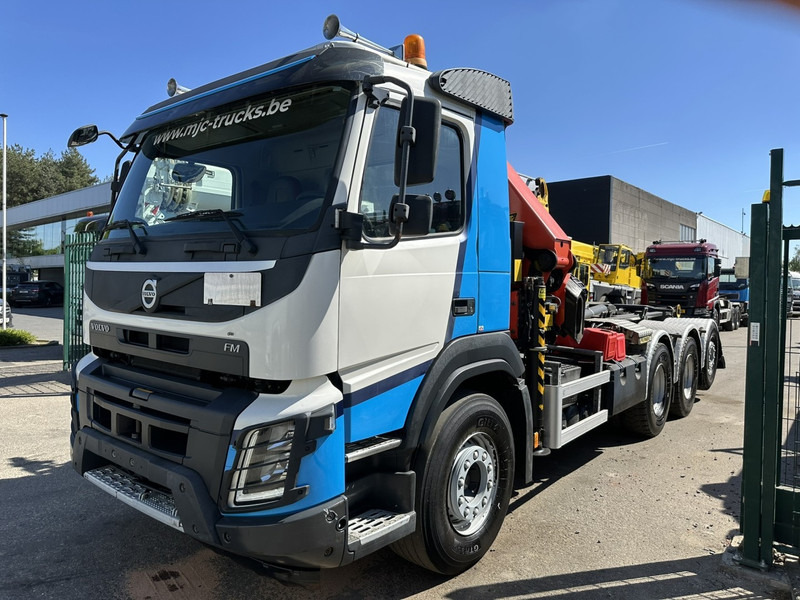 Volvo FMX 460 8x4 TRIDEM HOOKLIFT + CRANE PK 23002 SH + GRABBER / ROTATOR - EURO 6 - LIFT + STEERING AXLE - *374.000km* - EXT BUMPER - Гаковий мультиліфт вантажівка, Вантажівка з маніпулятором: фото 3 Volvo FMX 460 8x4 TRIDEM HOOKLIFT + CRANE PK 23002 SH + GRABBER / ROTATOR - EURO 6 - LIFT + STEERING AXLE - *374.000km* - EXT BUMPER - Гаковий мультиліфт вантажівка, Вантажівка з маніпулятором: фото 3