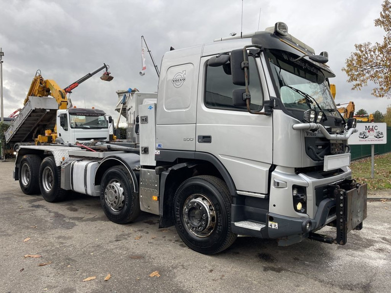 Volvo FMX 500 8x4 RETARDER - HAAKSYSTEEM / HOOKSYSTEM / ROLL-OFF / ABROLLKIPPER / GANCHO - 369.000km - HUB REDUCTION - Гаковий мультиліфт вантажівка: фото 1 Volvo FMX 500 8x4 RETARDER - HAAKSYSTEEM / HOOKSYSTEM / ROLL-OFF / ABROLLKIPPER / GANCHO - 369.000km - HUB REDUCTION - Гаковий мультиліфт вантажівка: фото 1