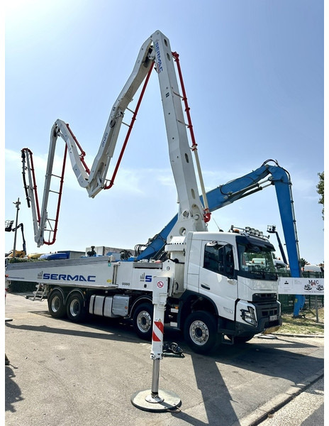Volvo FMX 500 8x4 + SERMAC 5Z42 BETONPUMP 42m! - *108.000km* - TÜV 11/2025 - ALCOA - HUB REDUCTION - TOP CONDITION - BELGIAN TRUCK - Автобетононасос: фото 3 Volvo FMX 500 8x4 + SERMAC 5Z42 BETONPUMP 42m! - *108.000km* - TÜV 11/2025 - ALCOA - HUB REDUCTION - TOP CONDITION - BELGIAN TRUCK - Автобетононасос: фото 3