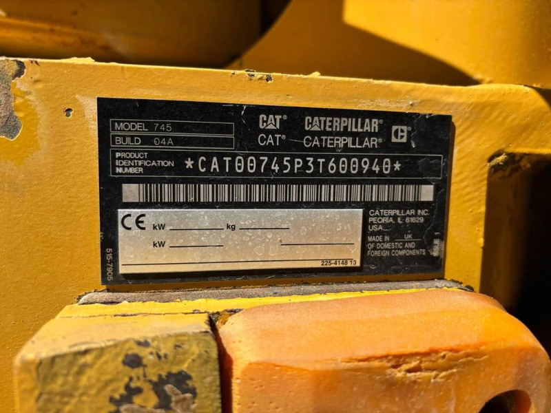 Cat 745 04A - Шарнірний самоскид: фото 4 Cat 745 04A - Шарнірний самоскид: фото 4
